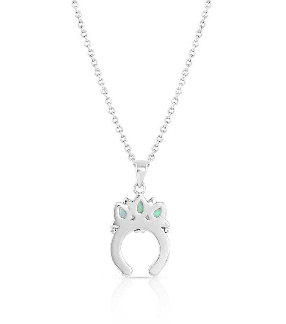 MONTANA SILVERSMITHS TRIPLE CROWN PENDANT NECKLACE
