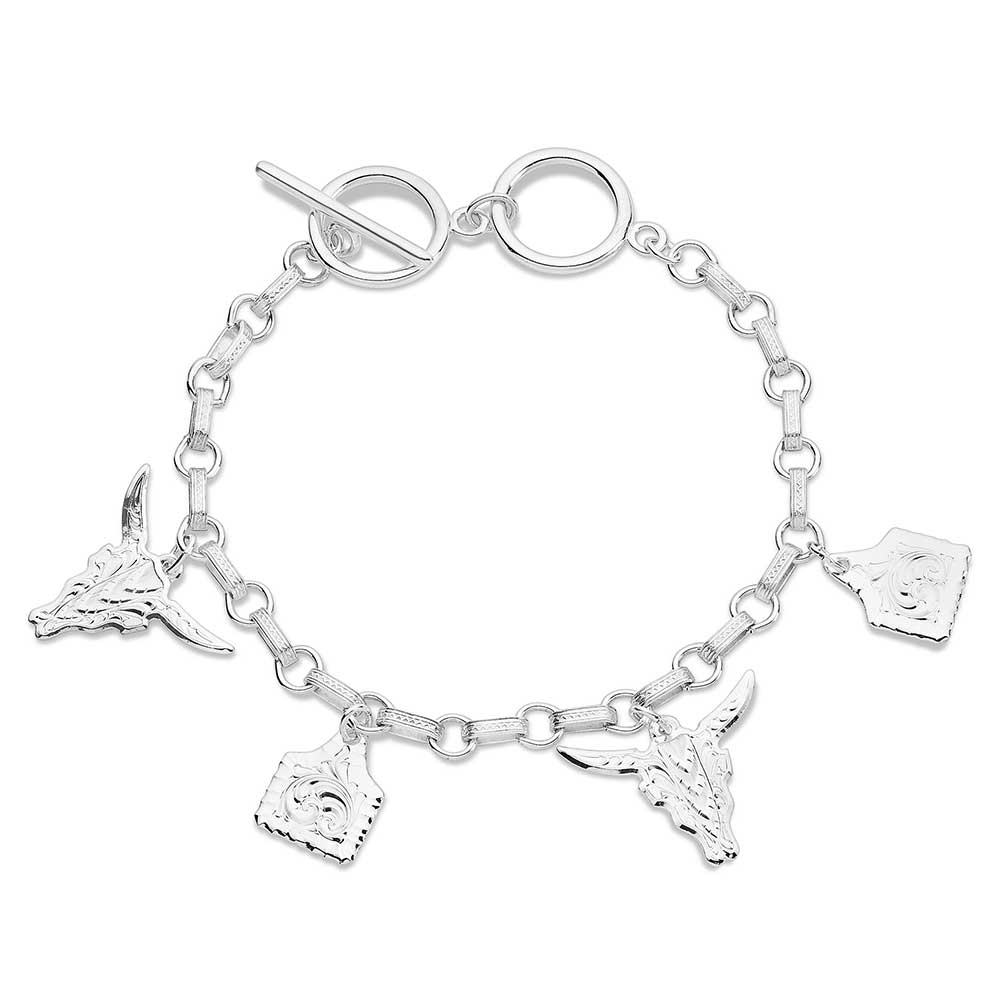 MONTANA SILVERSMITHS COUNTRY CHARM BRACELET