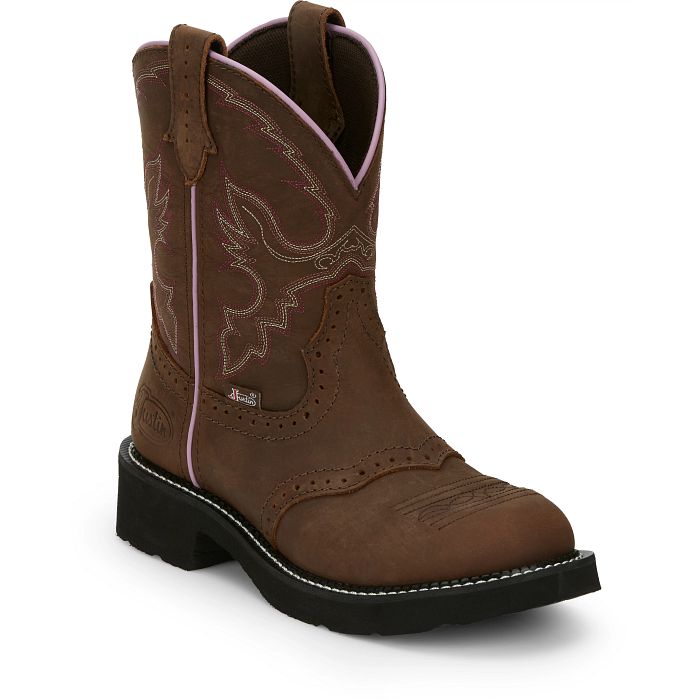 JUSTIN WOMENS GEMMA 8" BOOT