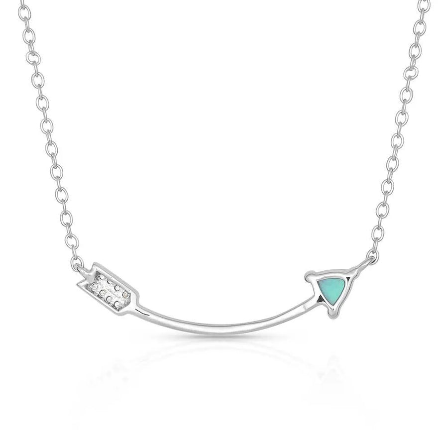 MONTANA SILVERSMITHS MY DIRECTION ARROW NECKLACE