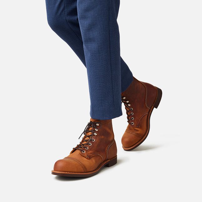 RED WING 8085 IRON RANGER COPPER 8085