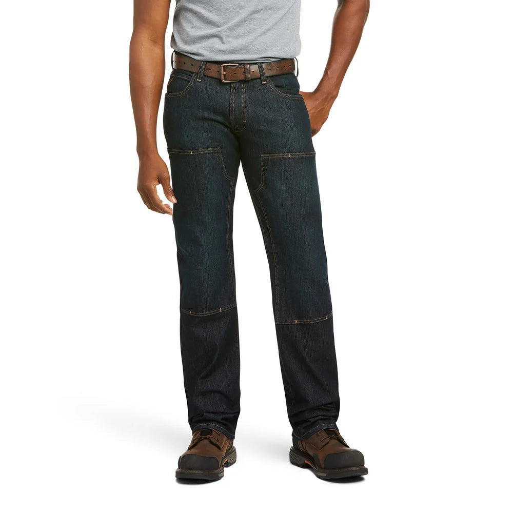 Ariat Rebar M5 DuraStretch™ Basic Double Front Stackable Straight Leg Jean