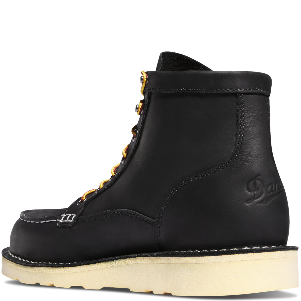 DANNER BULL RUN MOC TOE 6" BLACK