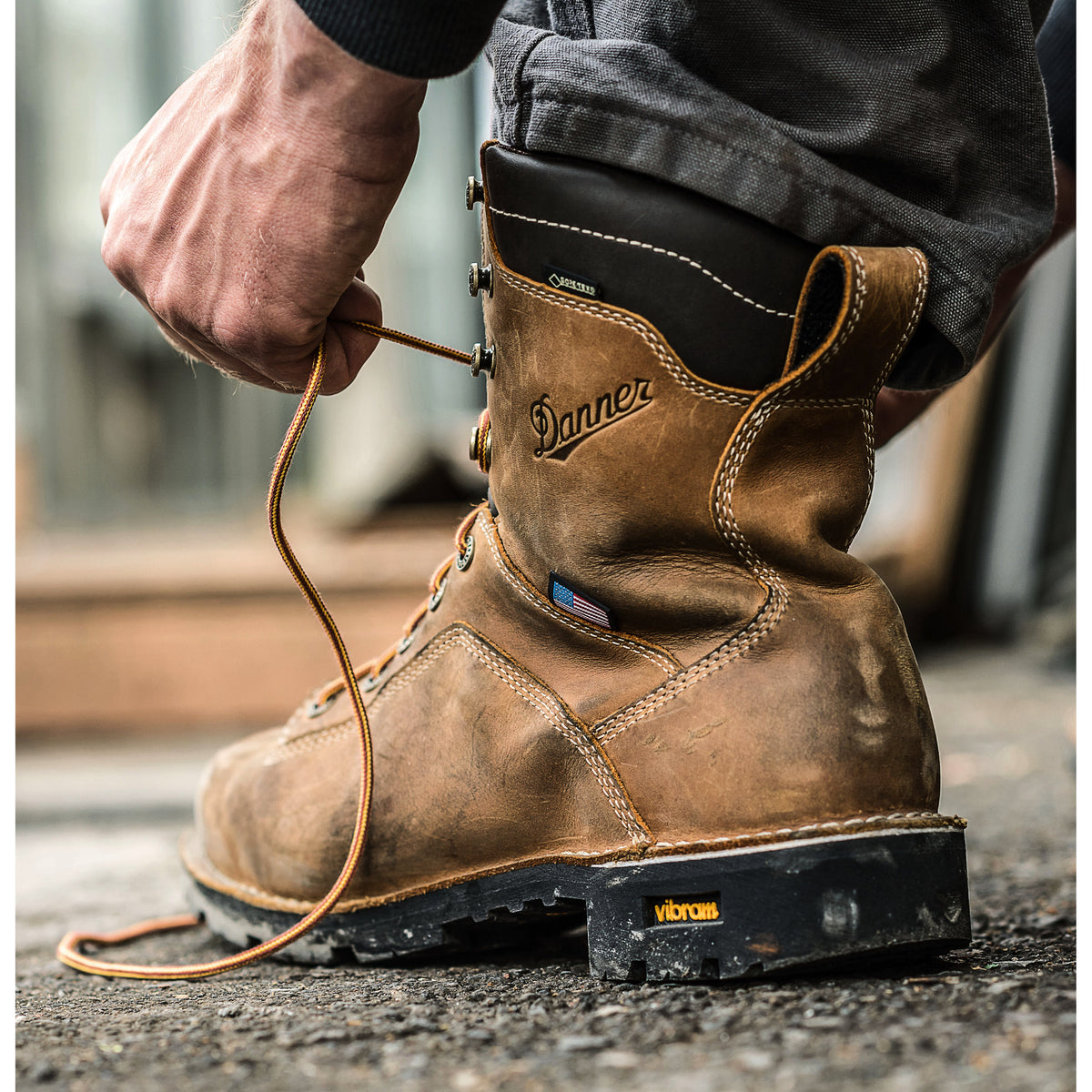 DANNER MENS QUARRY 8" BOOT