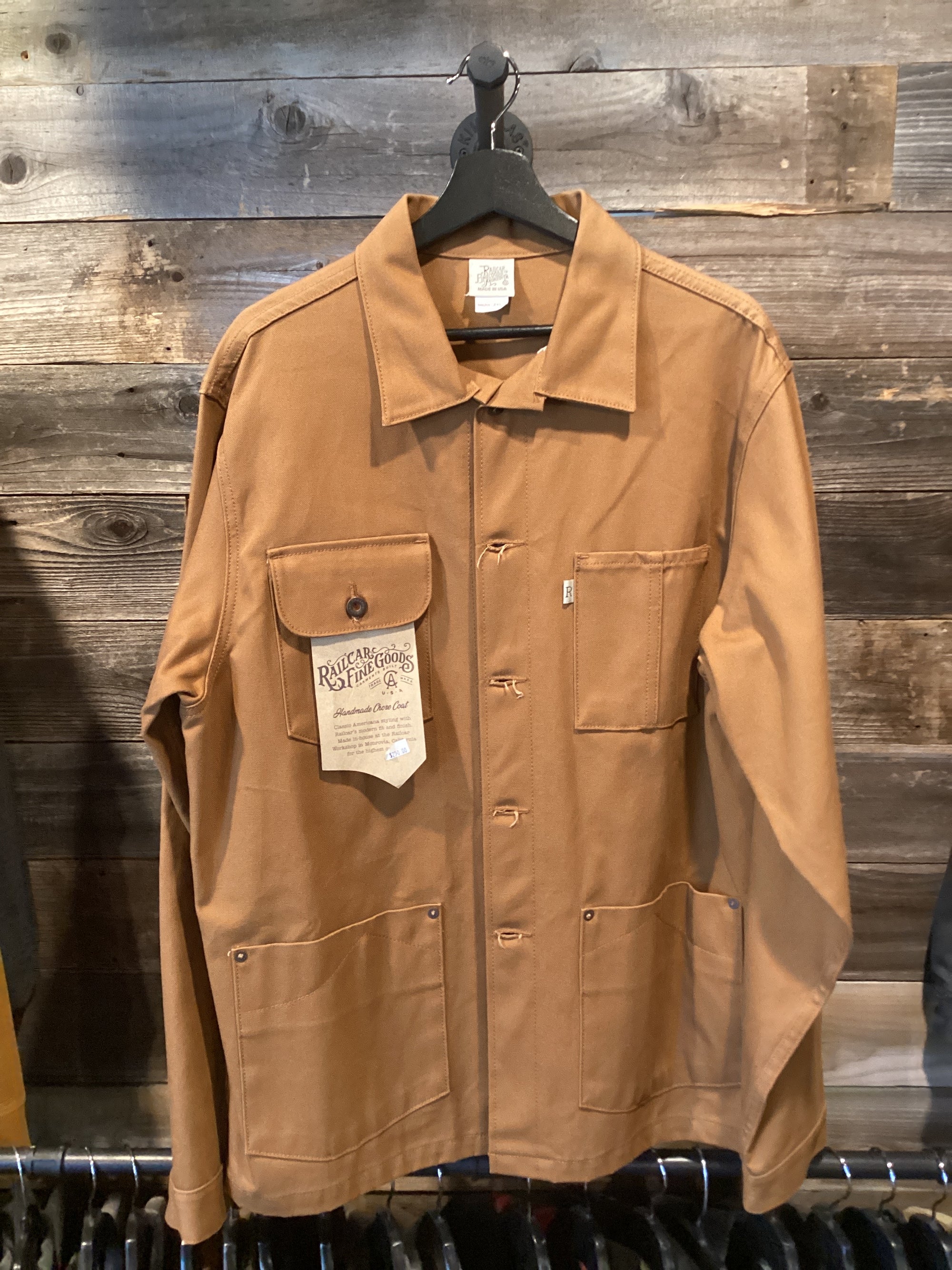 Railcar Fine Goods Handmade Chore Coat