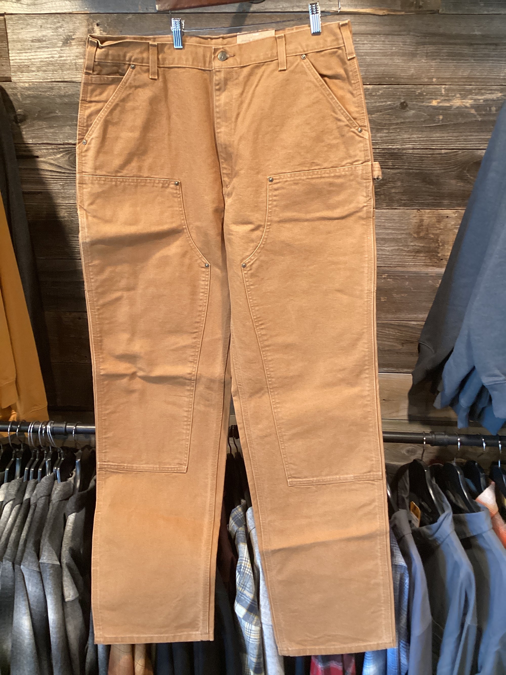 Carhartt Washed Duck Double Front Work Dungaree