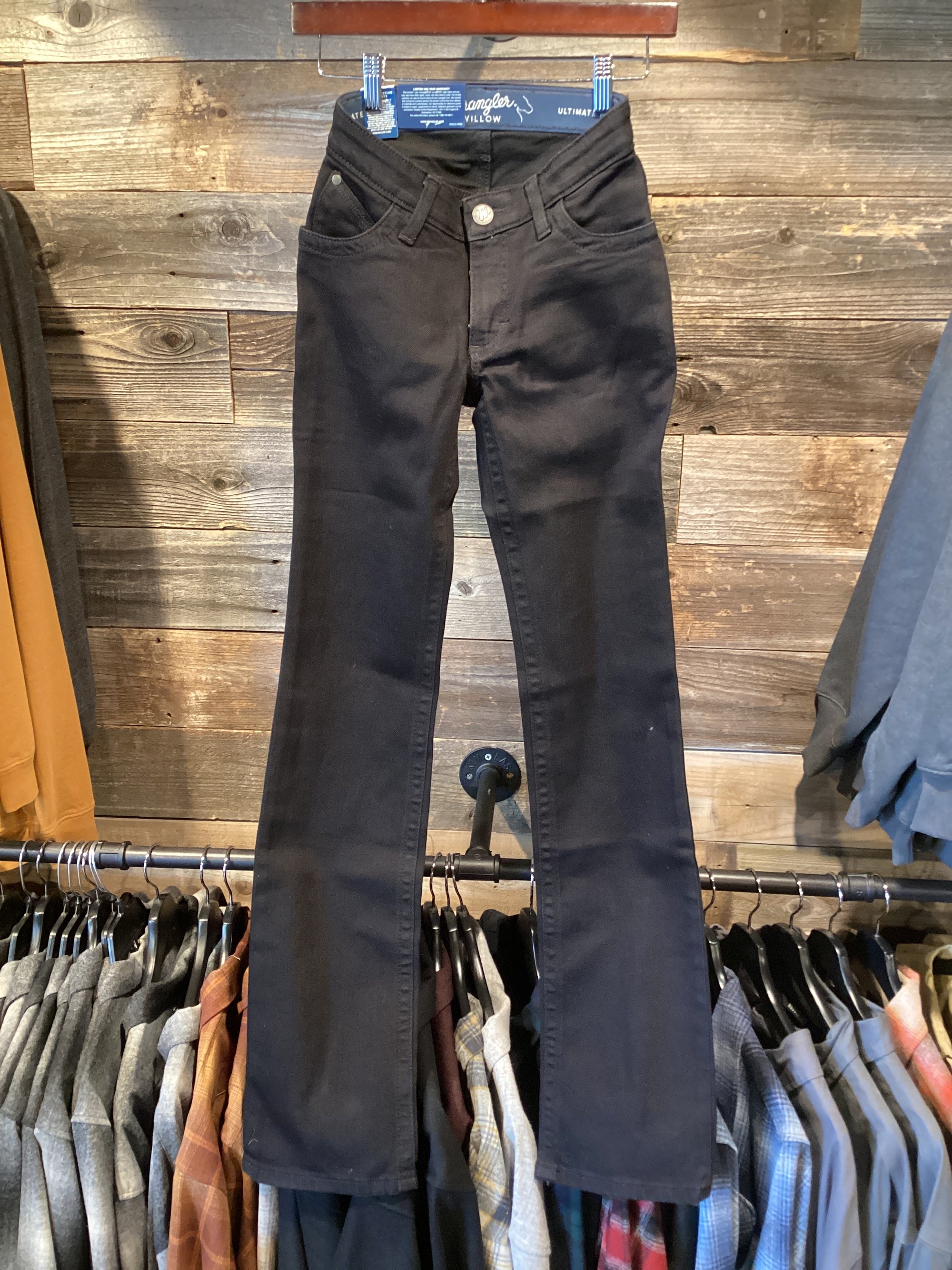 Wrangler Willow Black Jean