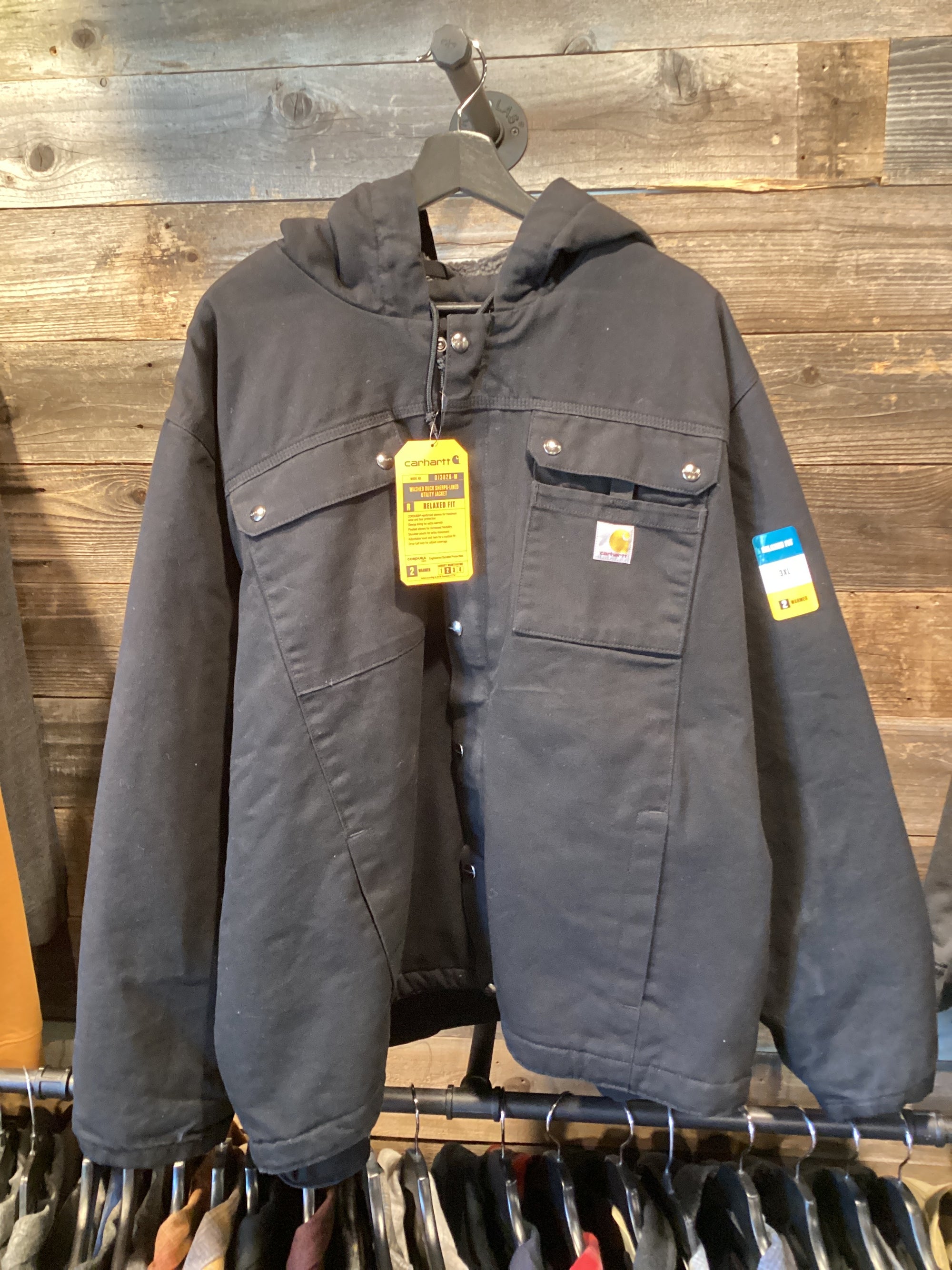 Carhartt Washed Duck Sherpa-Lined Utility Jacket