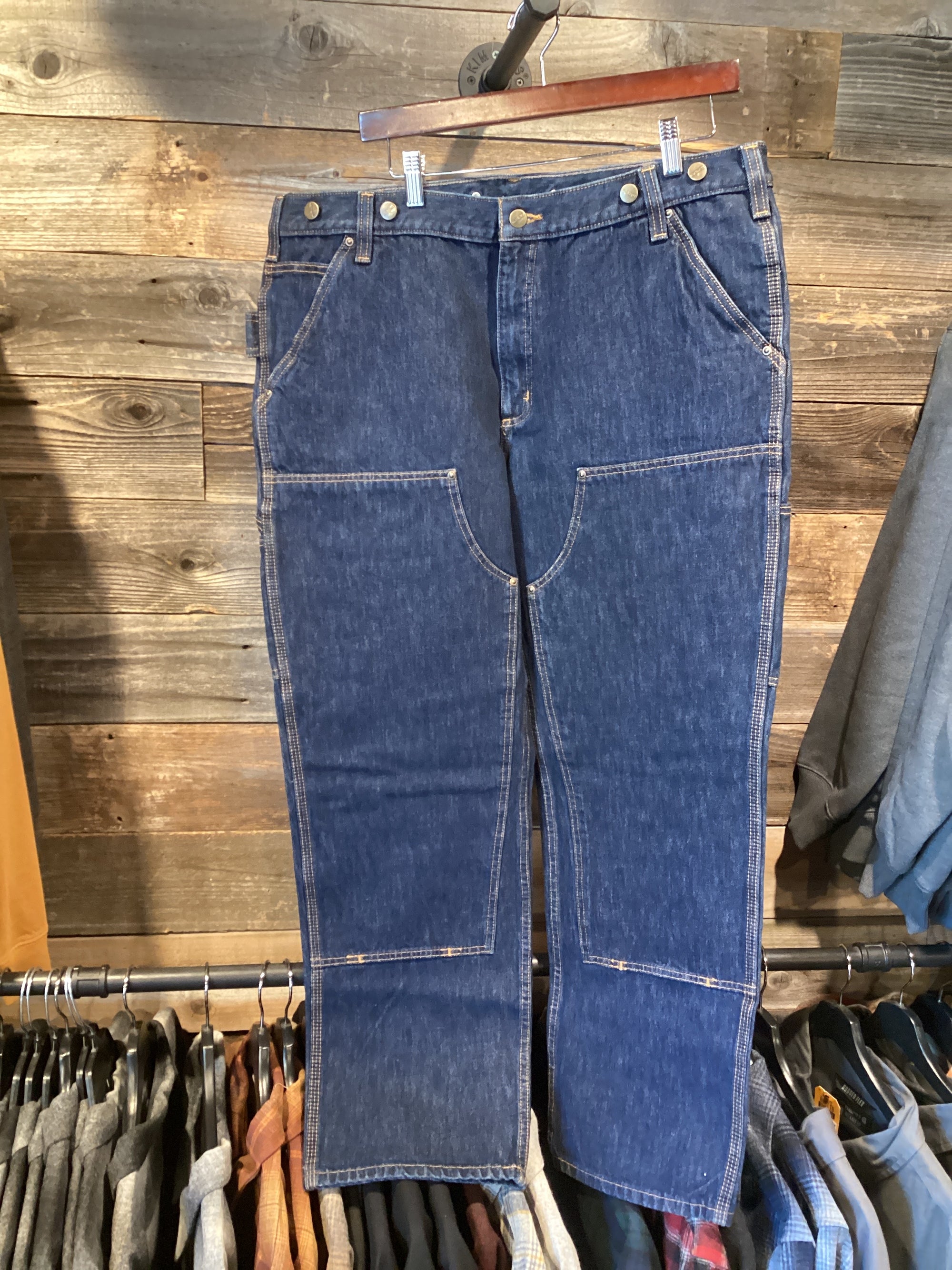 Carhartt Rugged Flex Relaxed Fit Heavyweight Double Front Utility Logger Jean