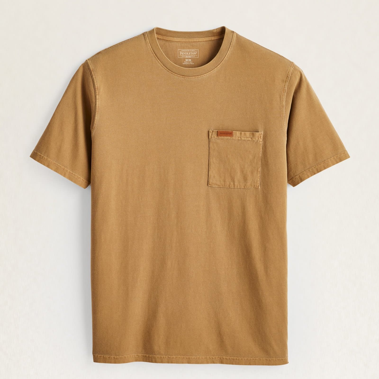 PENDLETON DESCHUTES POCKET TEE GOLD