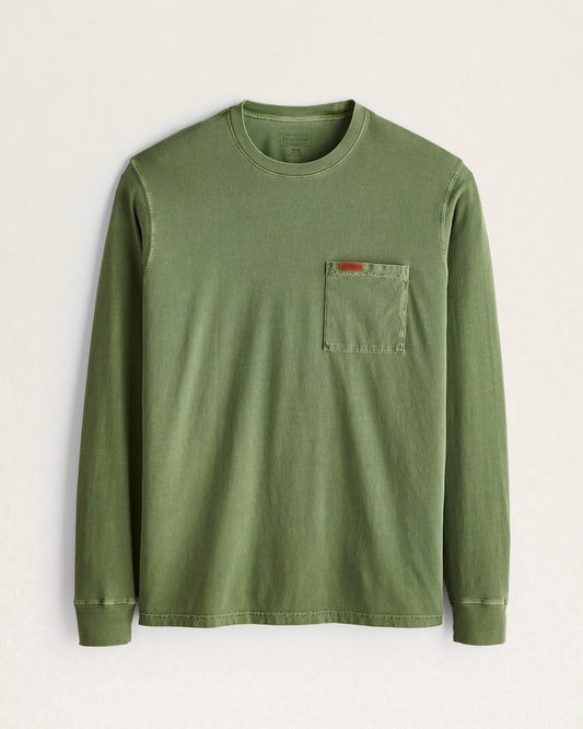 PENDLETON LONG SLEEVE DESCHUTES POCKET TEE FERN GREEN