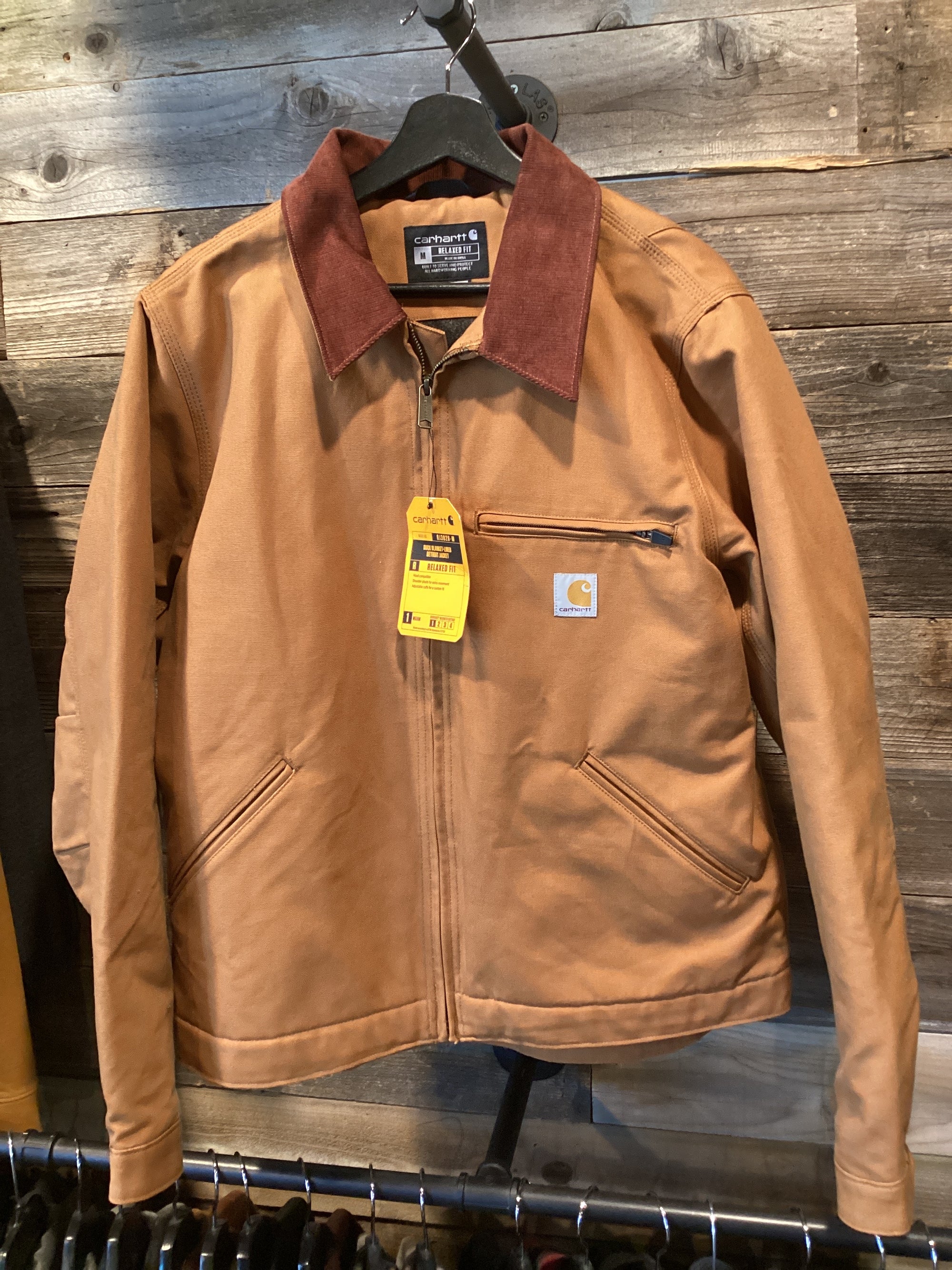 Carhartt Duck Blanket-Lined Detroit Jacket