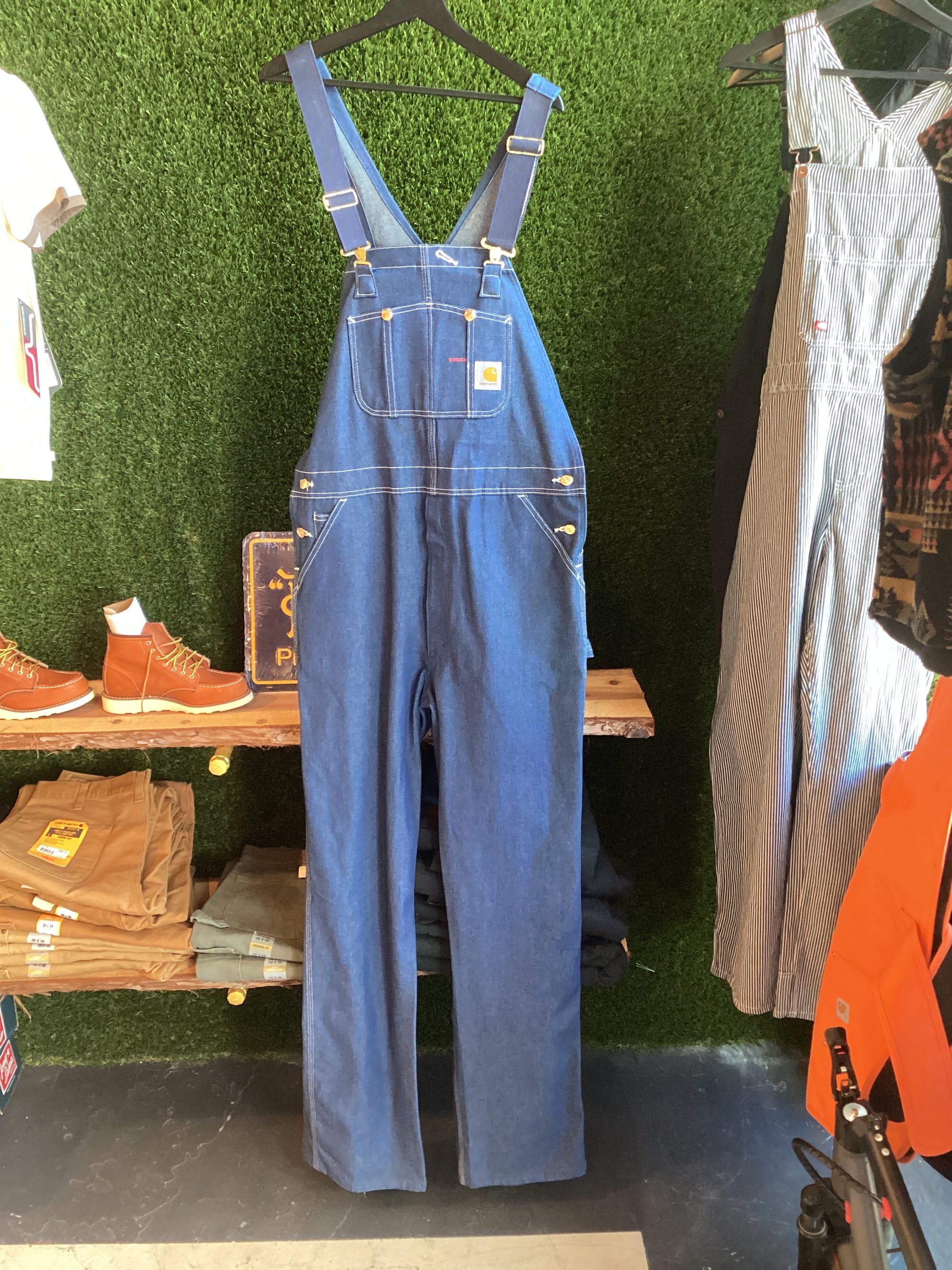 Carhartt Denim Bib Overalls