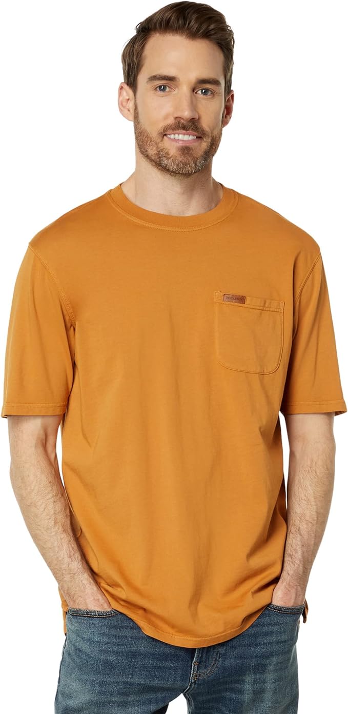 PENDLETON DESCHUTES POCKET TEE YELLOW