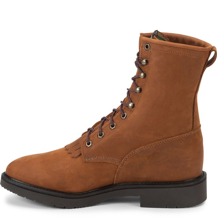 JUSTIN CONDUCTOR 8"BOOT