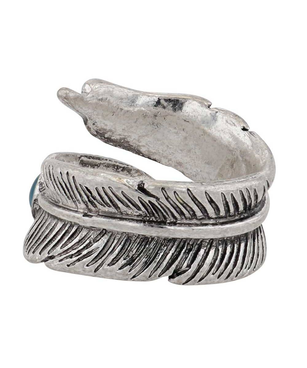 MONTANA SILVERSMITHS FEATHER TOUCH ATTITUDE WRAP RING