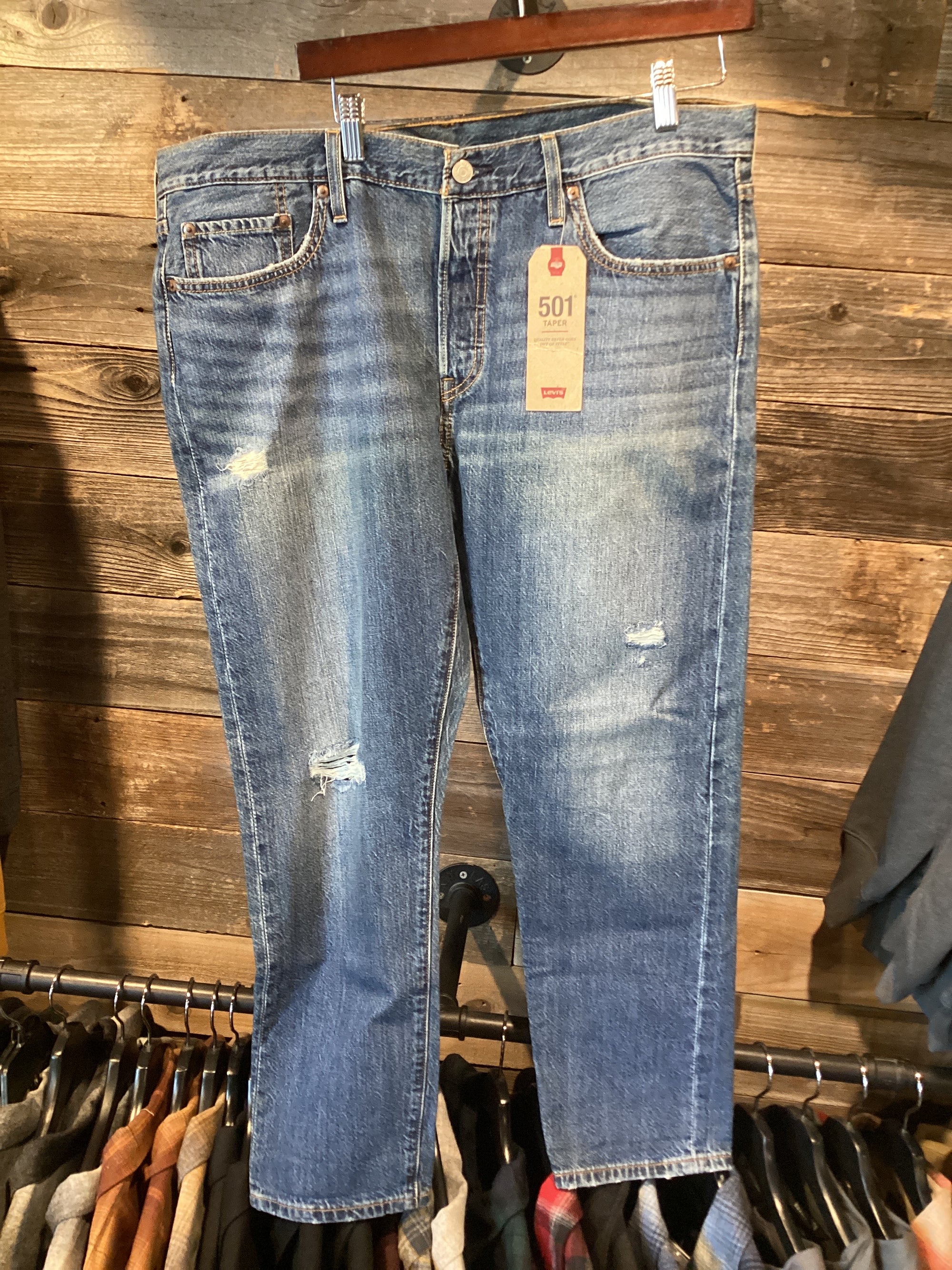 Levi’s 501 Taper Non-Stretch Button Fly Jean
