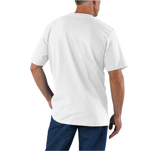 CARHARTT LOOSE FIT HEAVYWEIGHT SHIRT WHITE - The Blue Ox Loomis