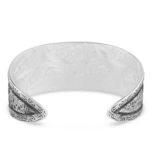 MONTANA SILVERSMITHS BLUE SPRING TORQUOISE CUFF BRACELET - The