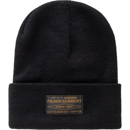 FILSON BALLARD BEANIE BLACK