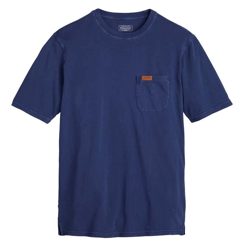 PENDLETON DESCHUTES POCKET TEE NAVY