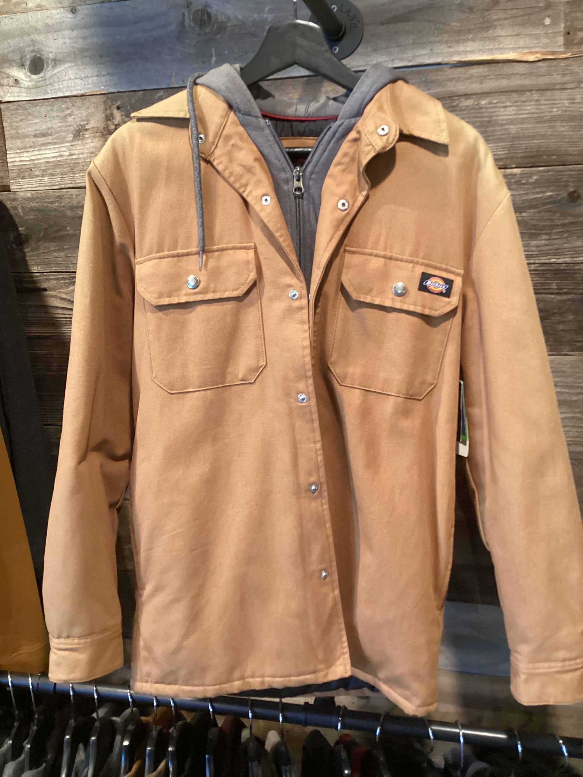 Dickies Hooded Duck Shirt Jacket