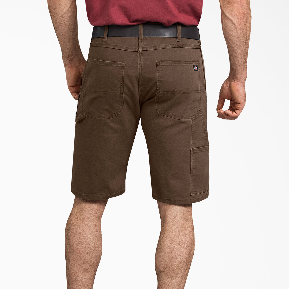 DICKIES FLEX REGULAR FIT CARPENTER SHORTS TIMBER BROWN