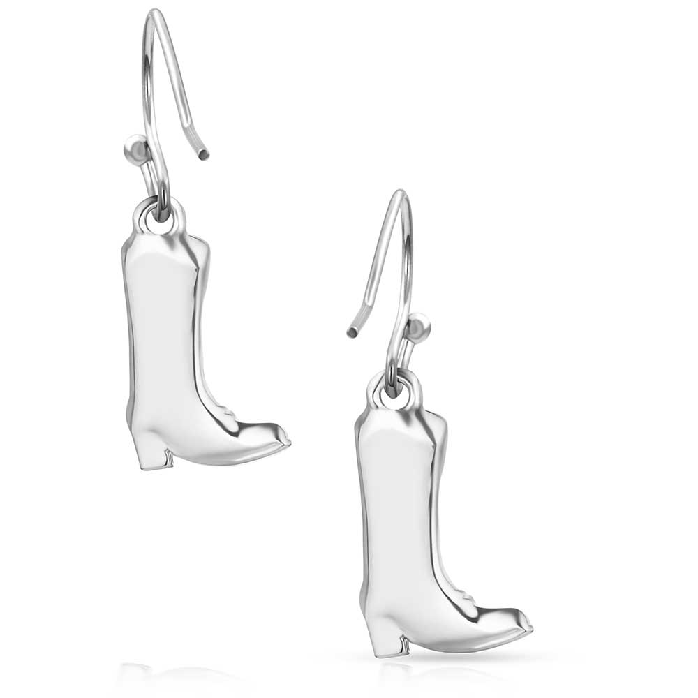 MONTANA SILVERSMITH SCULPTED COWBOY BOOT EARINGS