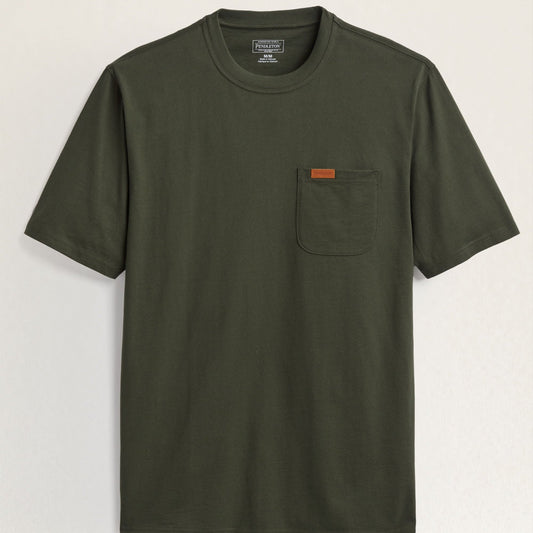 PENDLETON DESCHUTES POCKET TEE GREEN