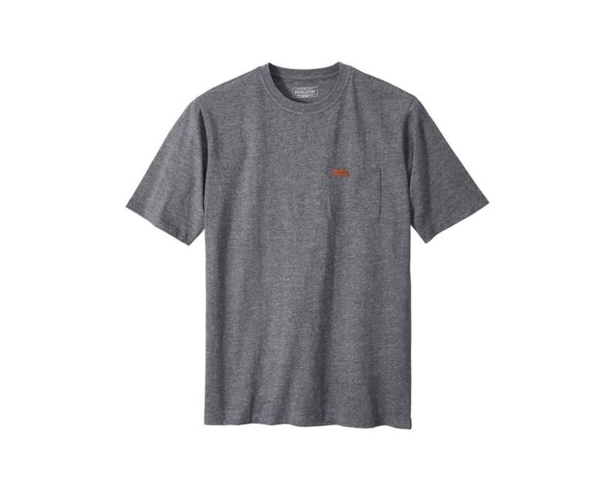 PENDLETON DESCHUTES POCKET TEE ASH GREY