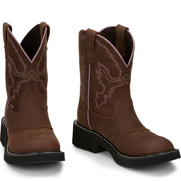 JUSTIN WOMENS GEMMA 8" BOOT