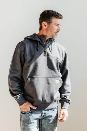 Carhartt Men’s Paxton 1/4 Zip Hoodie Rain Defender