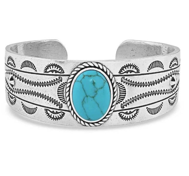 MONTANA SILVERSMITHS INTO THE BLUE CUFF