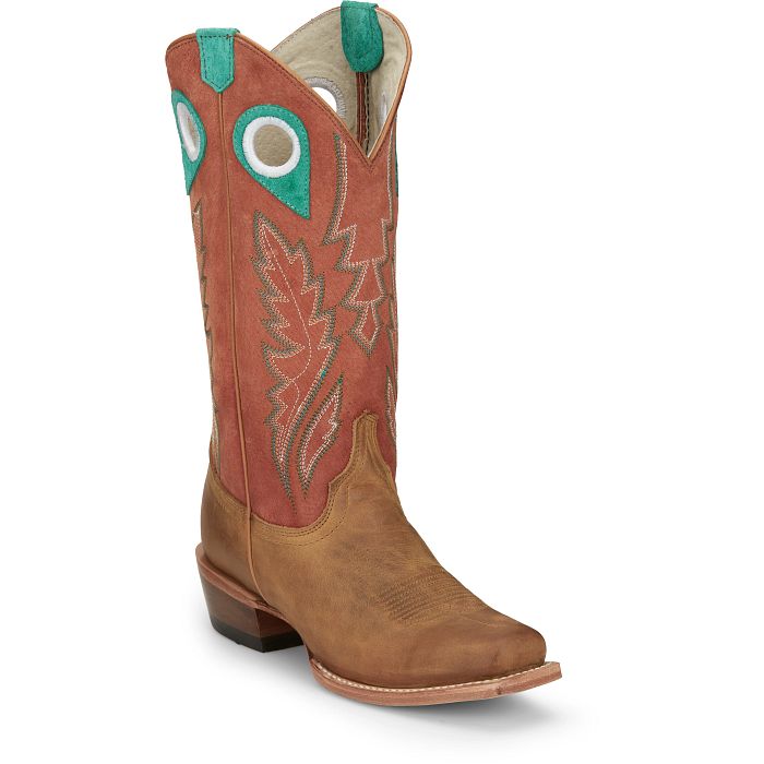 JUSTIN WOMENS LORENA BOOT 13"