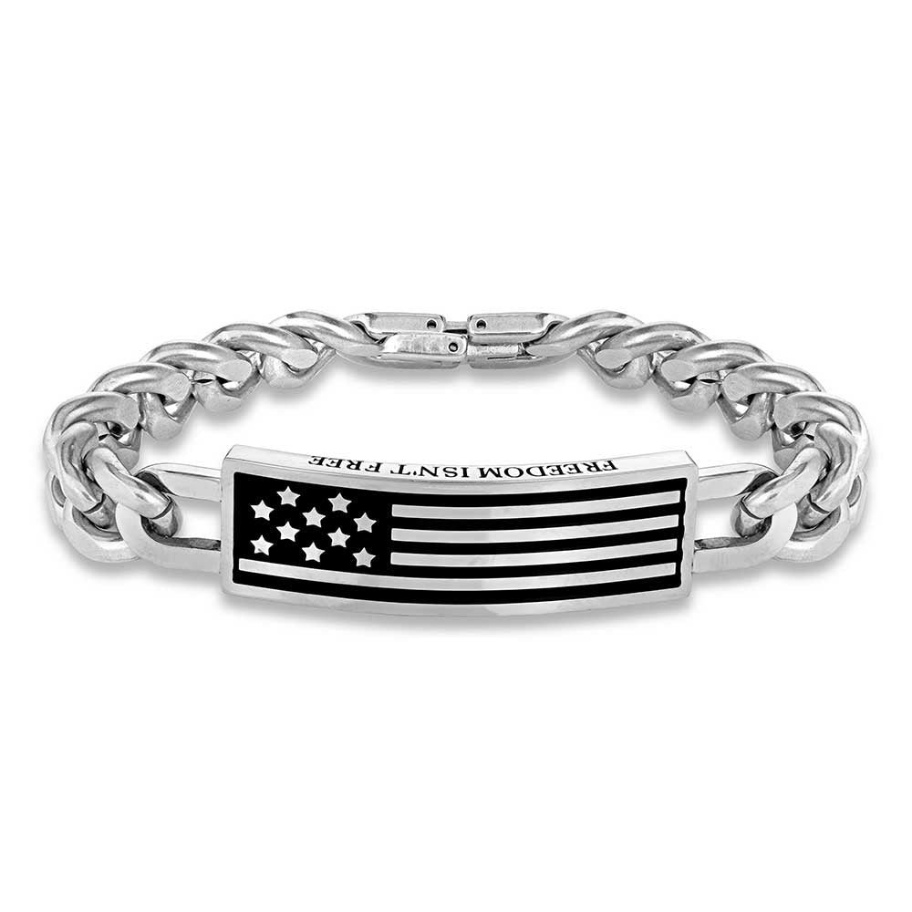 MONTANA SILVERSMITHS FREEDOM ISNT FREE BRACELET