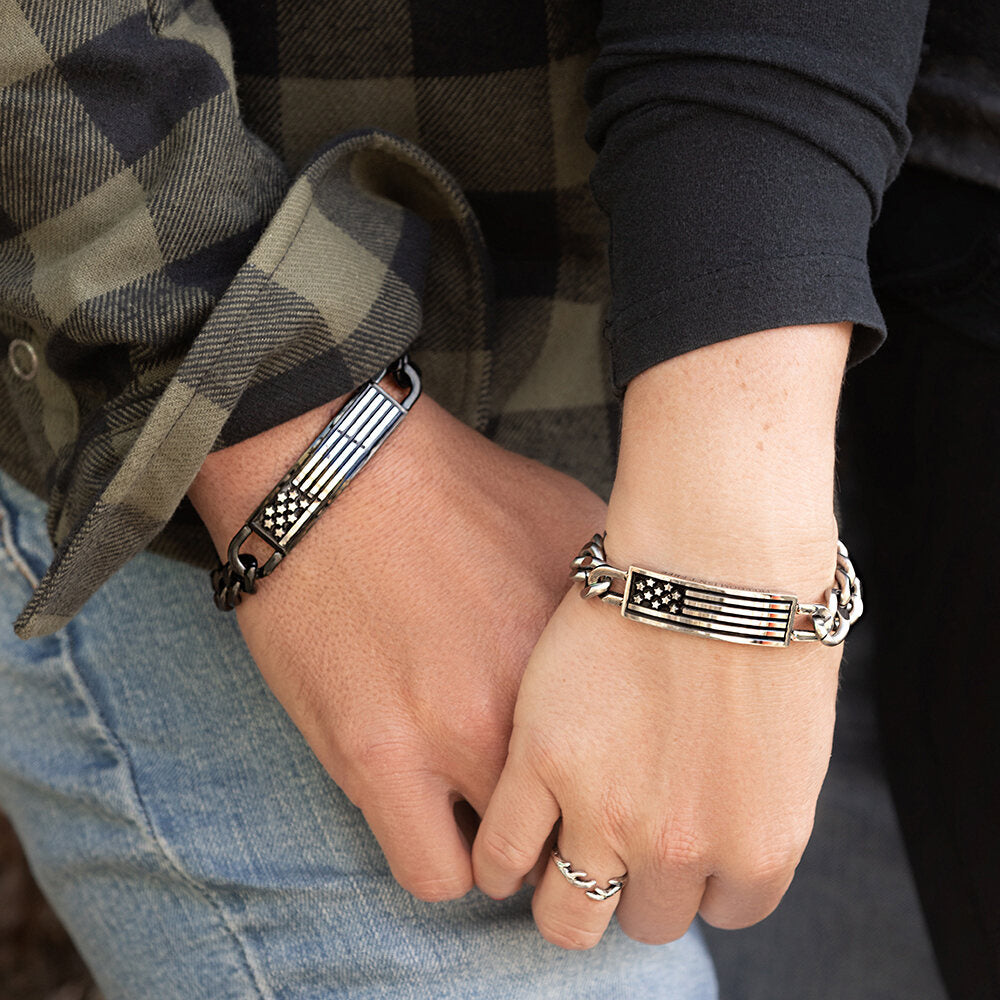 MONTANA SILVERSMITHS FREEDOM ISNT FREE BRACELET