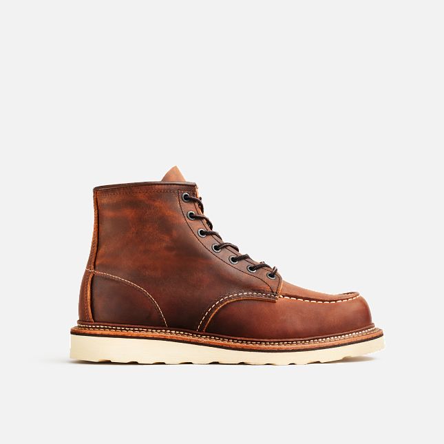 RED WING CLASSIC MOC TOE COPPER 1907