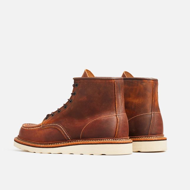 RED WING CLASSIC MOC TOE COPPER 1907