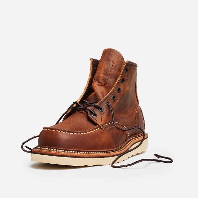 RED WING CLASSIC MOC TOE COPPER 1907