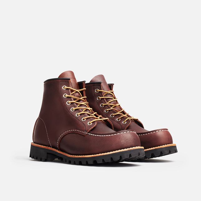 RED WING 08146 MOC TOE BROWN