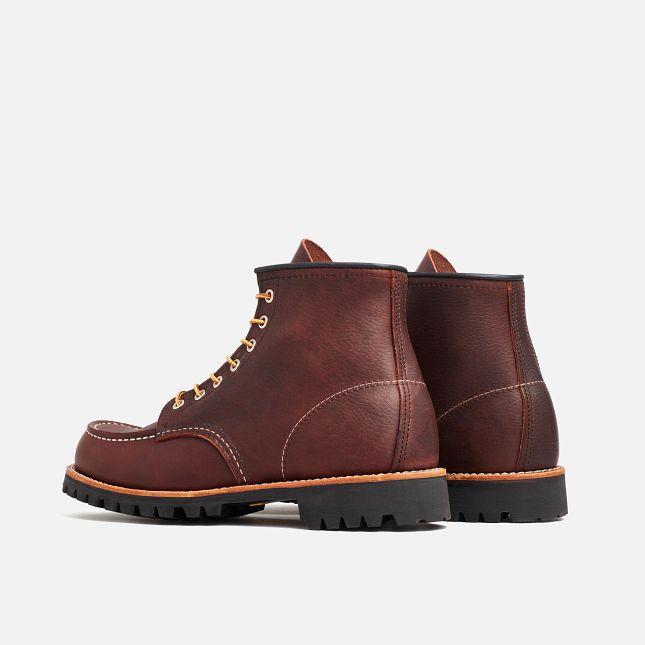 RED WING 08146 MOC TOE BROWN