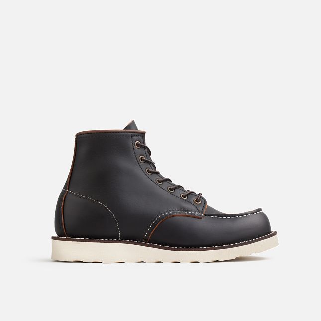 RED WING CLASSIC MOC TOE BLACK PRAIRIE 8849