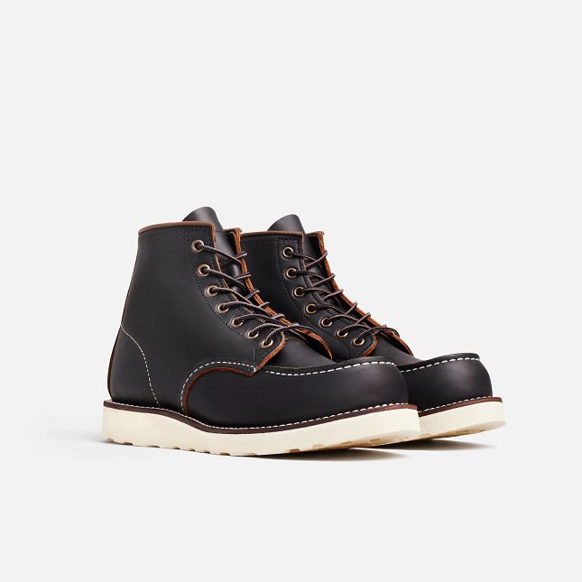 RED WING CLASSIC MOC TOE BLACK PRAIRIE 8849