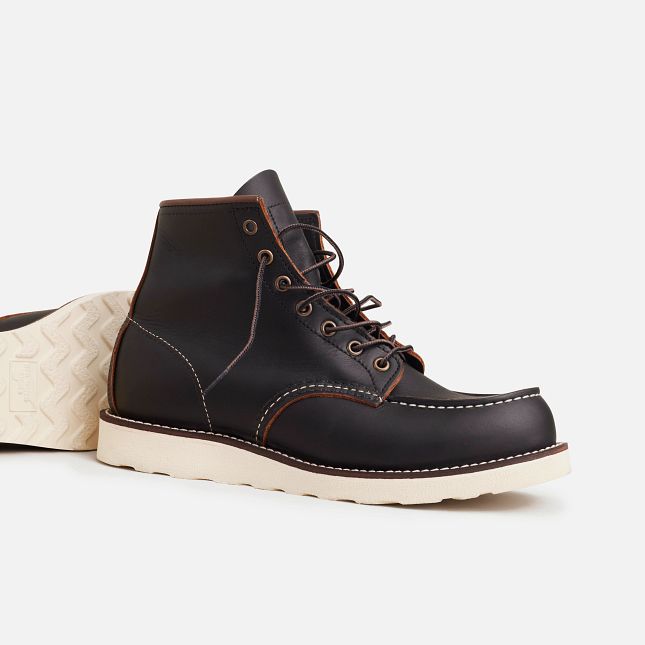 RED WING CLASSIC MOC TOE BLACK PRAIRIE 8849