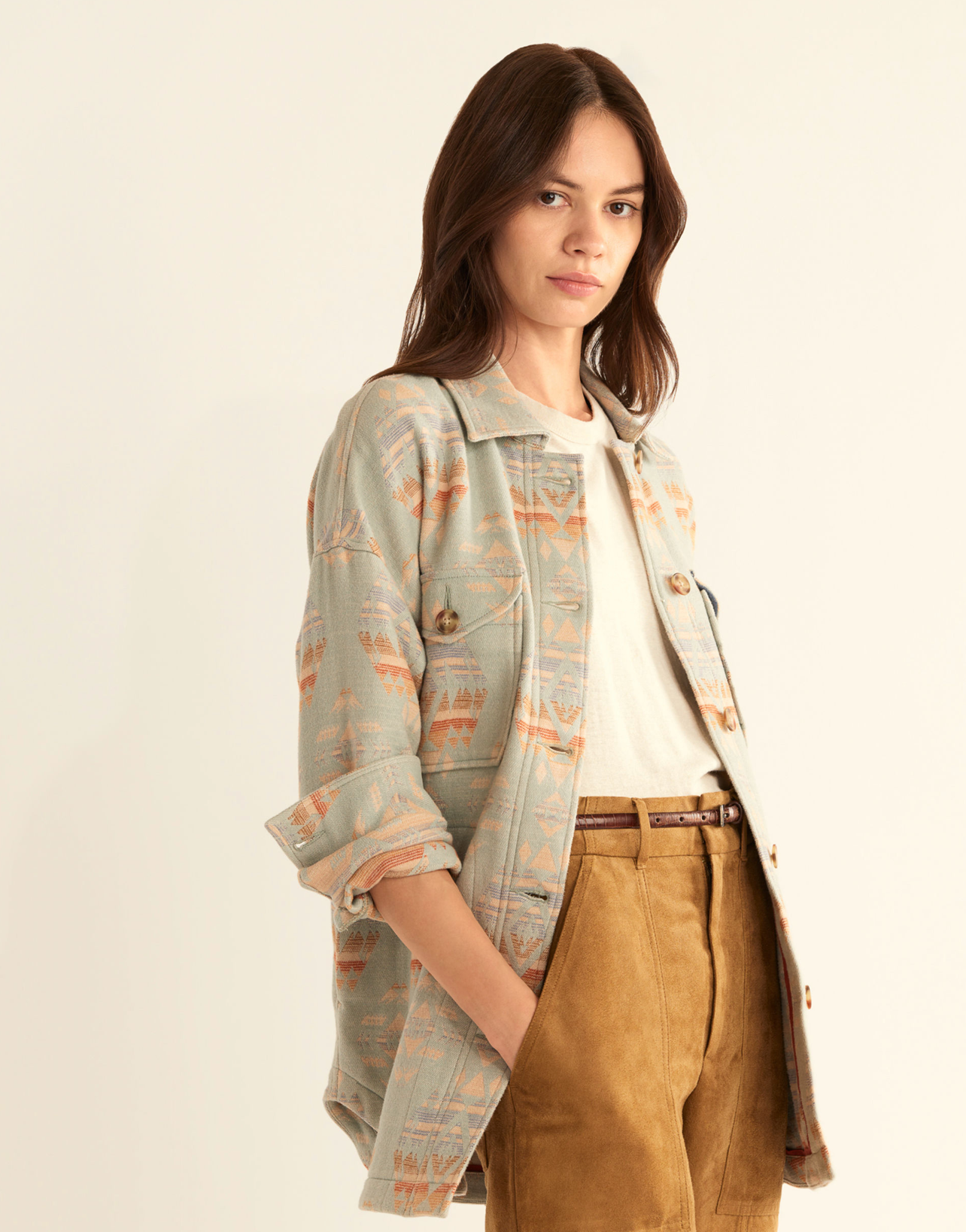 PENDLETON WOMENS COTTON SHIRT JACKET