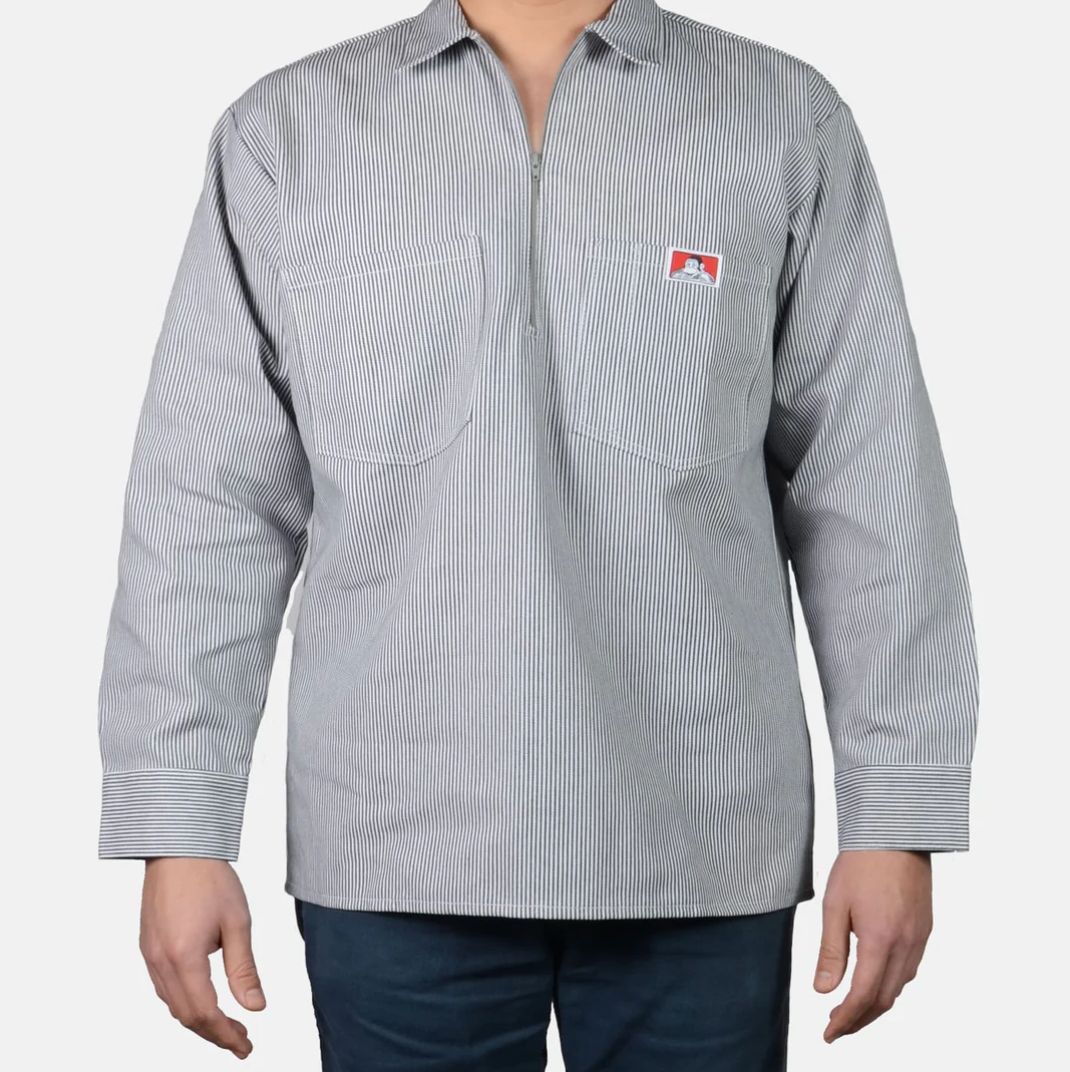 BEN DAVIS LONG SLEEVE 1/2 ZIP