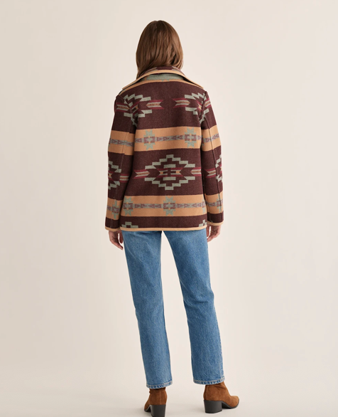 PENDLETON - WOMEN'S REVERSIBLE WOOL BARN COAT