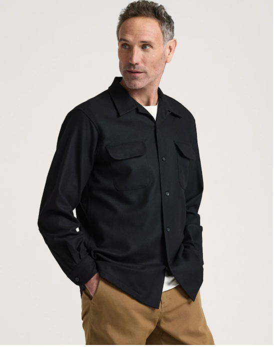 MEN'S BOARD SHIRT - BLACK