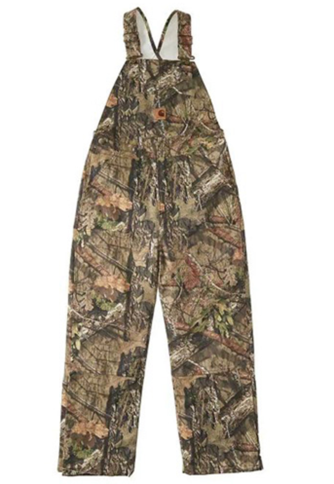 Carhartt CM8668 - Camo Bib Overall Quilt Lined - Boys