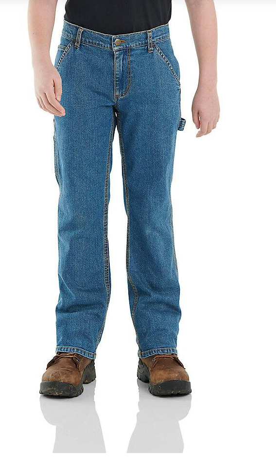 Boys' Denim Dungaree Pant (Child/Youth) - Original Fit